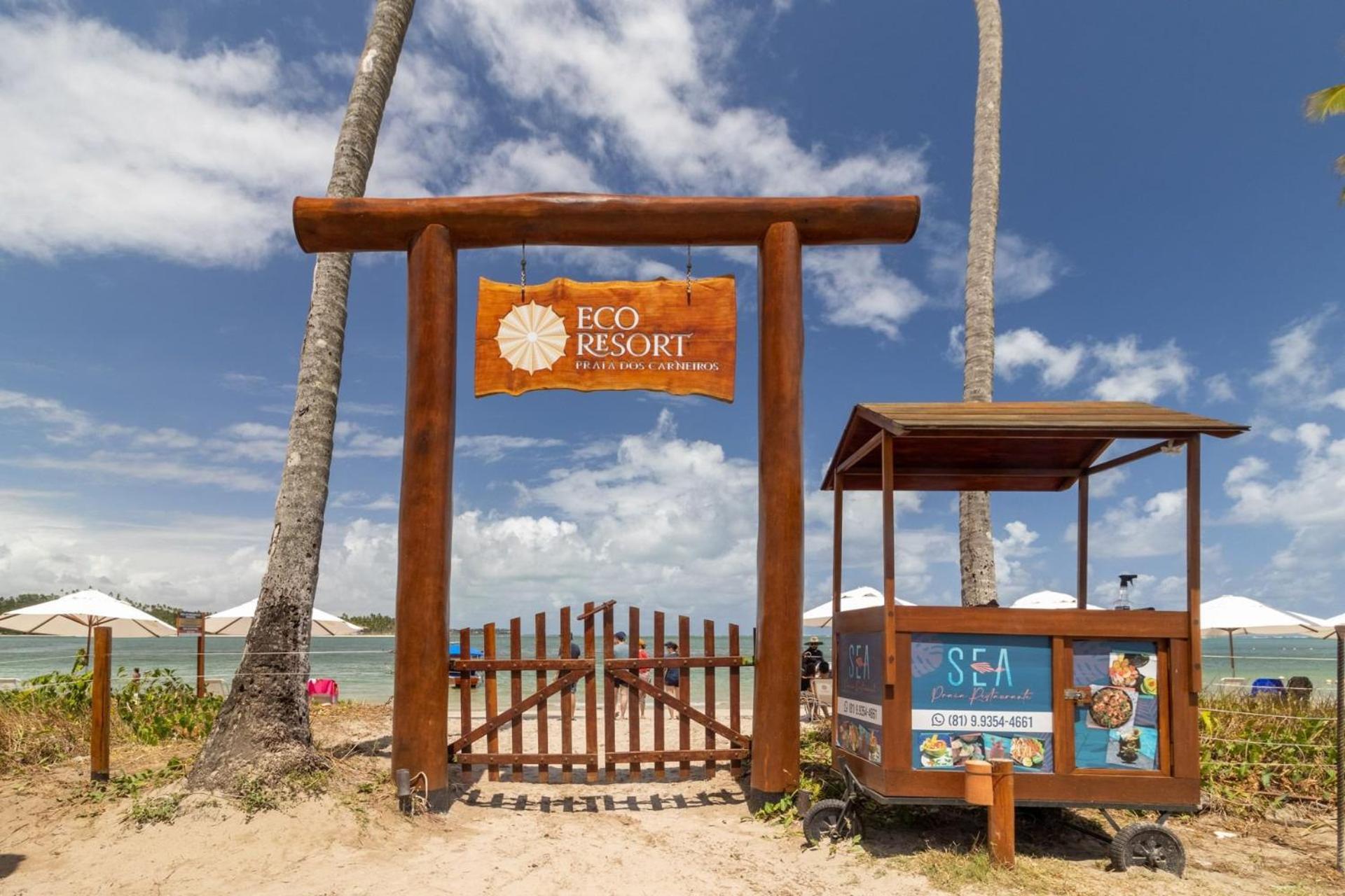 Apt Beira-Mar Eco Resort Praia Dos Carneiros Tamandaré Esterno foto